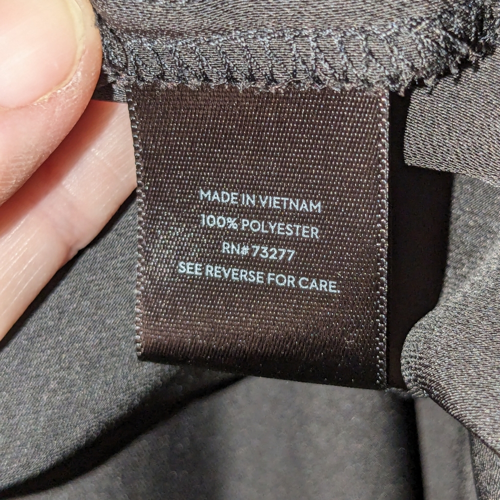 Simply Vera Vera Wang Bell-Sleeve Black Dress Ladies XL EUC - Picture 10 of 13